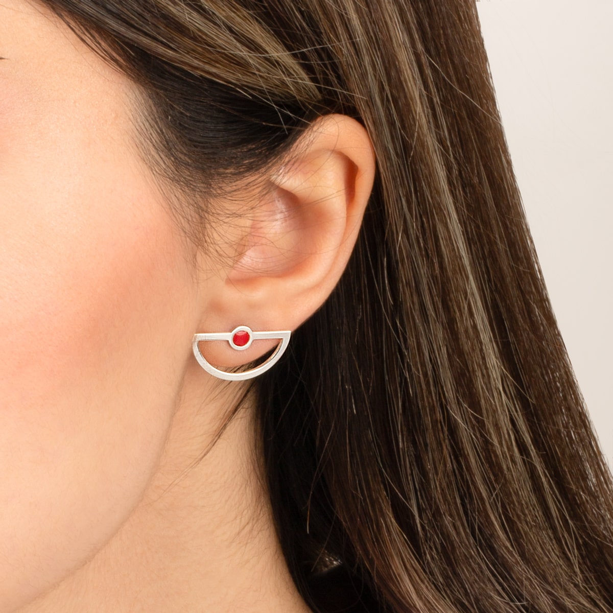 boucle d'oreille Gaze